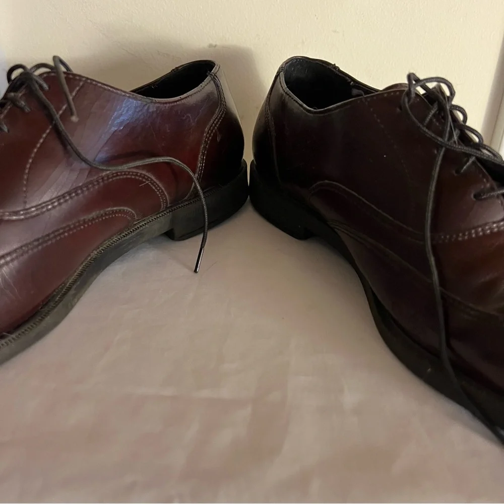 Hush Puppies Mocha/Brown Oxfords Saddle Shoes Leather Men’s Size 11 M